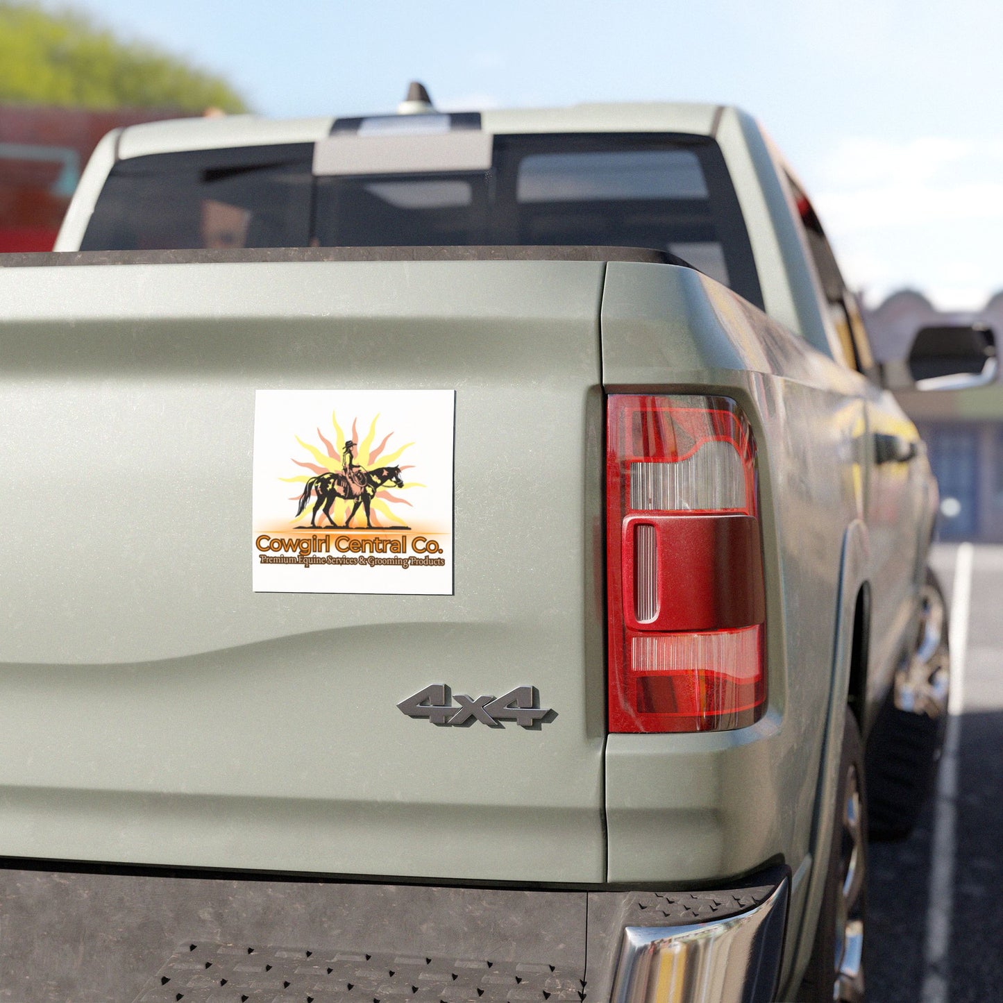 Cowgirl Central Co. Branded Car Magnets