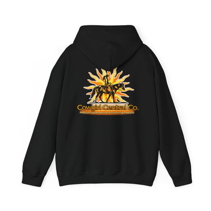 Cowgirl Central Co. - Branded Heavy Blend Hooded Sweatshirt
