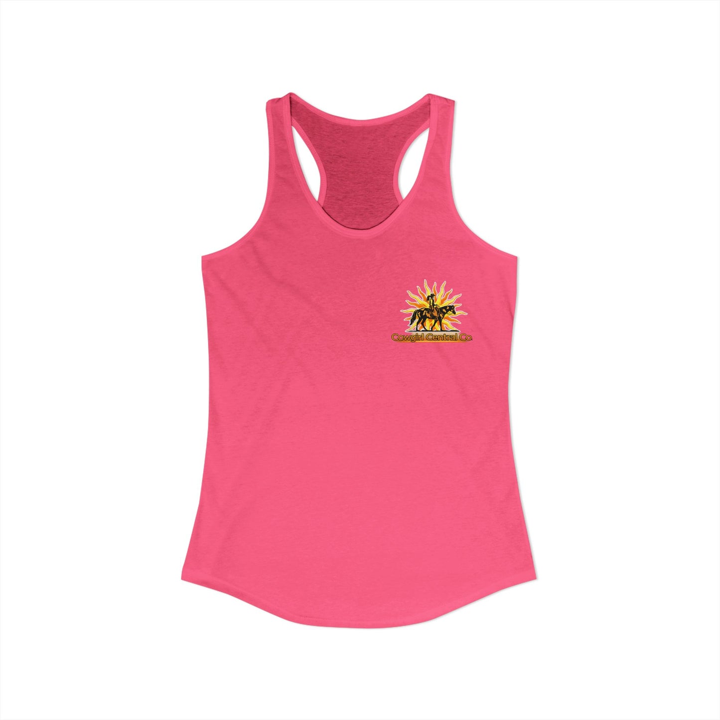 Cowgirl Central Co. Racerback Tank