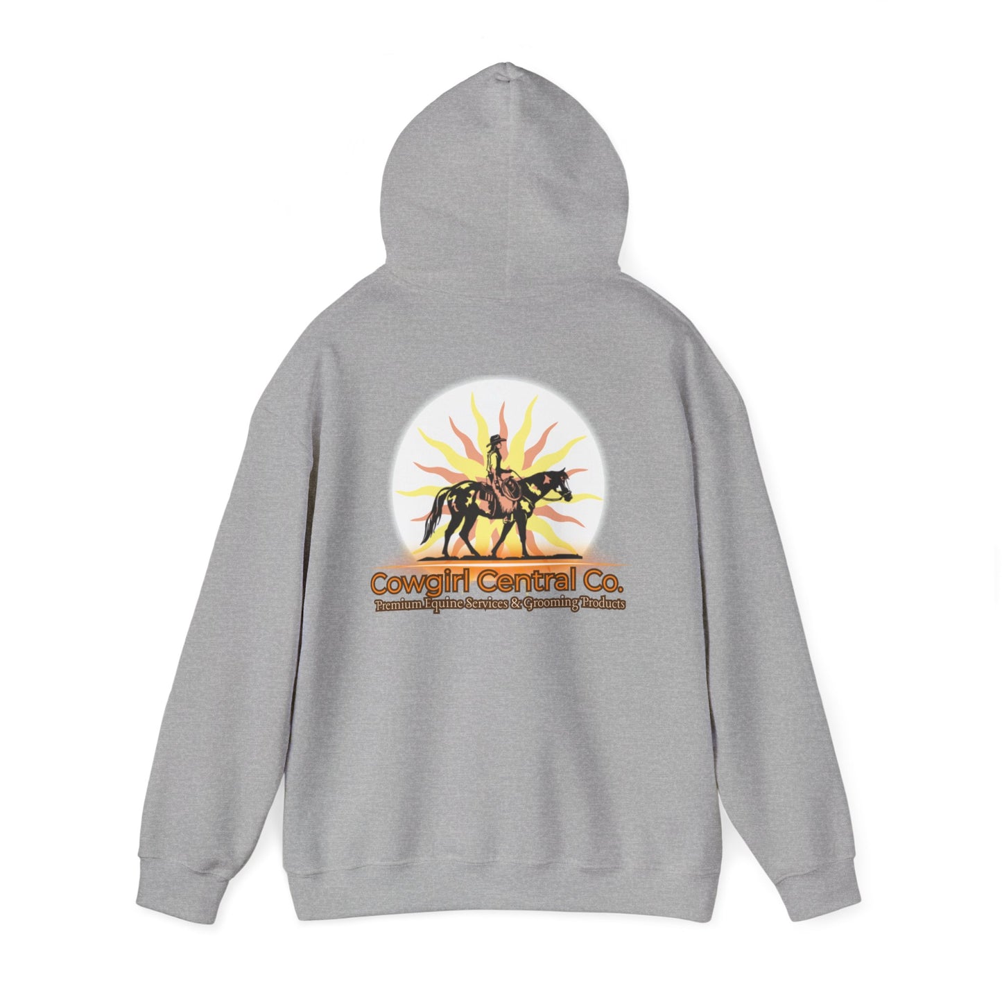 Cowgirl Central Co. - Branded Heavy Blend™ Hooded Sweatshirt