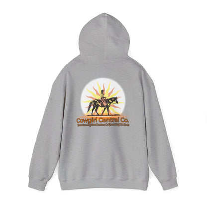 Cowgirl Central Co. - Branded Heavy Blend™ Hooded Sweatshirt