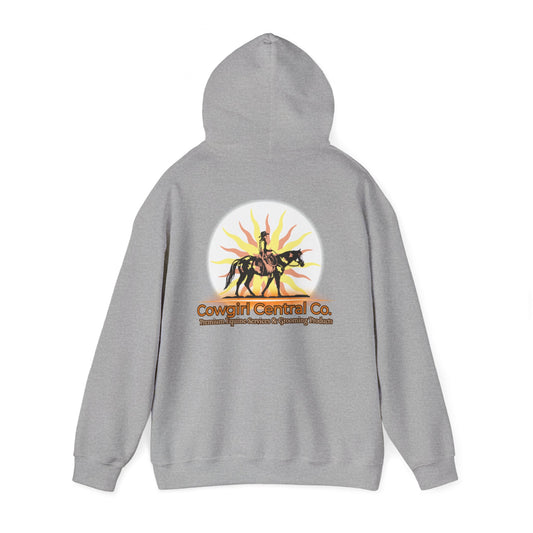 Cowgirl Central Co. - Branded Heavy Blend™ Hooded Sweatshirt