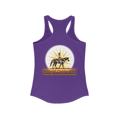 Cowgirl Central Co. Women's Racerback Tank
