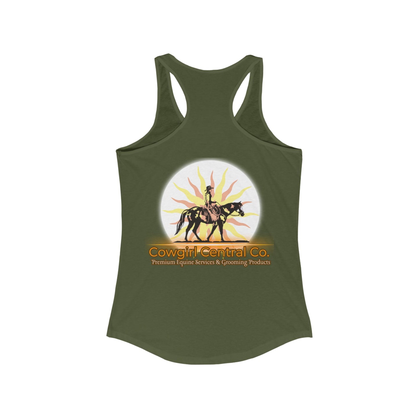 Cowgirl Central Co. Women's Racerback Tank