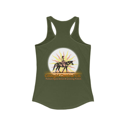 Cowgirl Central Co. Women's Racerback Tank