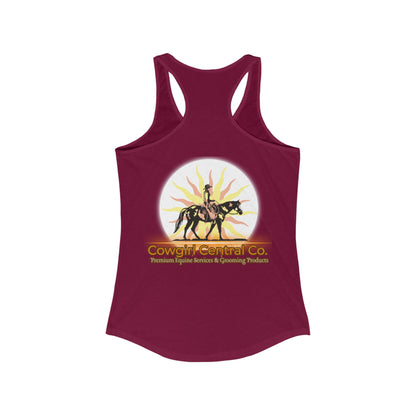 Cowgirl Central Co. Women's Racerback Tank