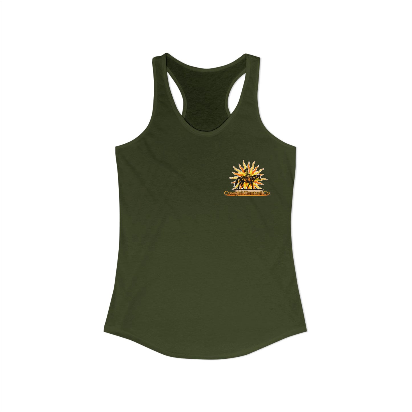 Cowgirl Central Co. Racerback Tank