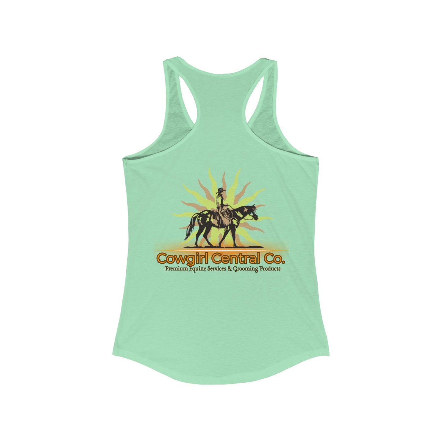 Cowgirl Central Co. Women's Racerback Tank