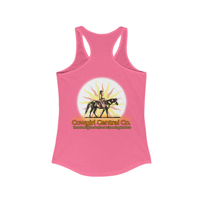 Cowgirl Central Co. Women's Racerback Tank