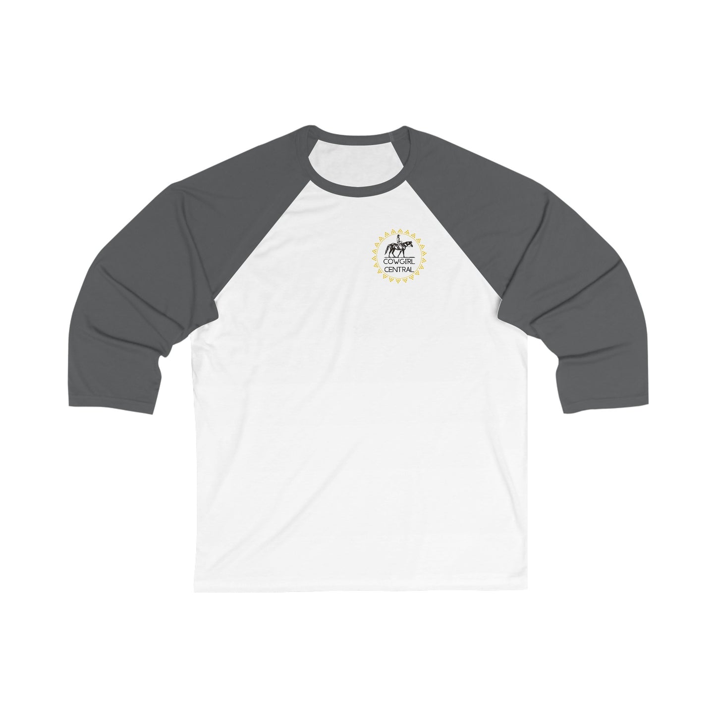 Cowgirl Central Co. 3\4 Sleeve Baseball Tee