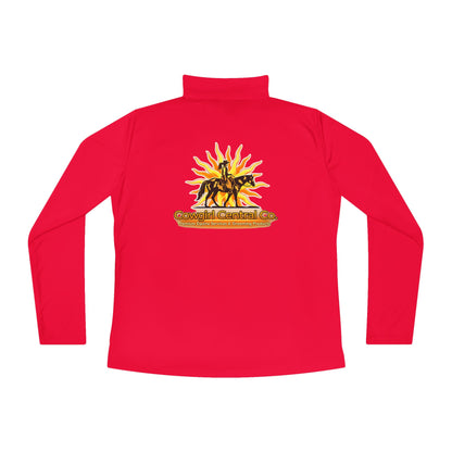 Cowgirl Central Co. Quarter-Zip Pullover