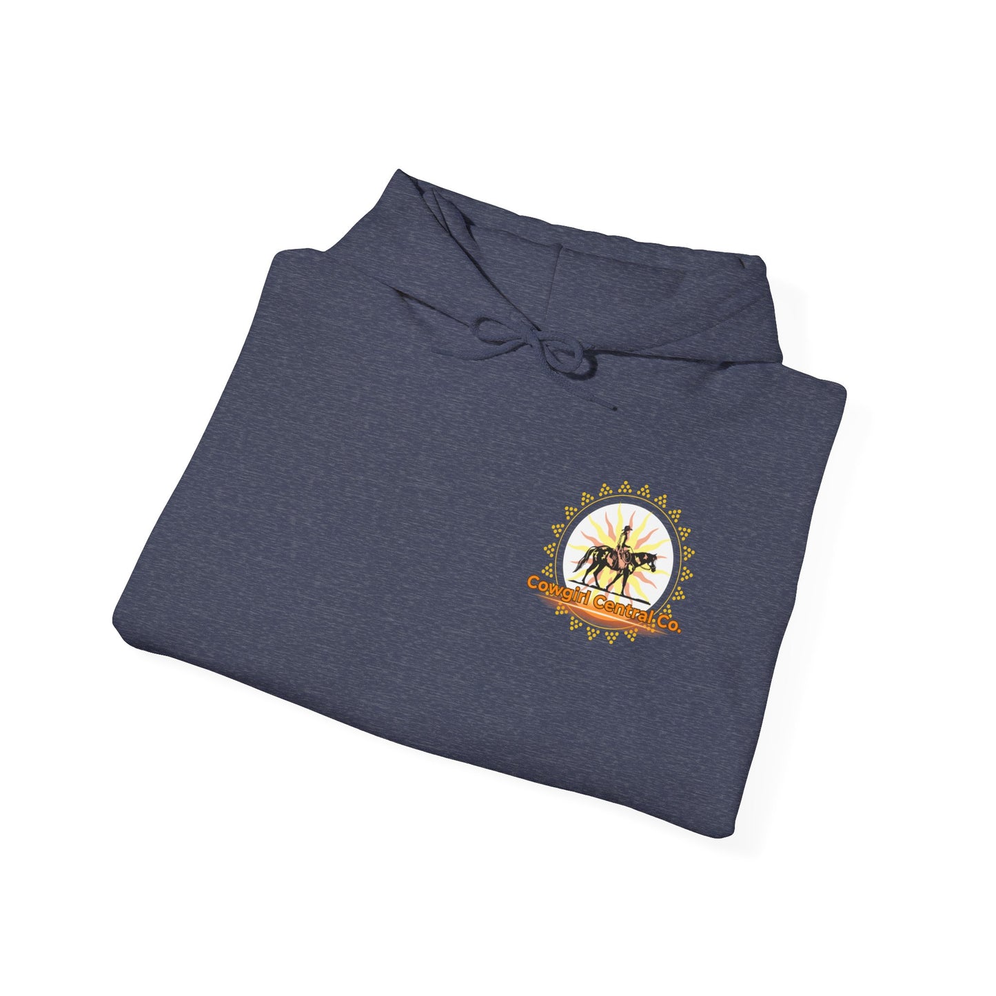 Cowgirl Central Co. - Branded Heavy Blend Hooded Sweatshirt