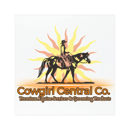 Cowgirl Central Co. Branded Car Magnets