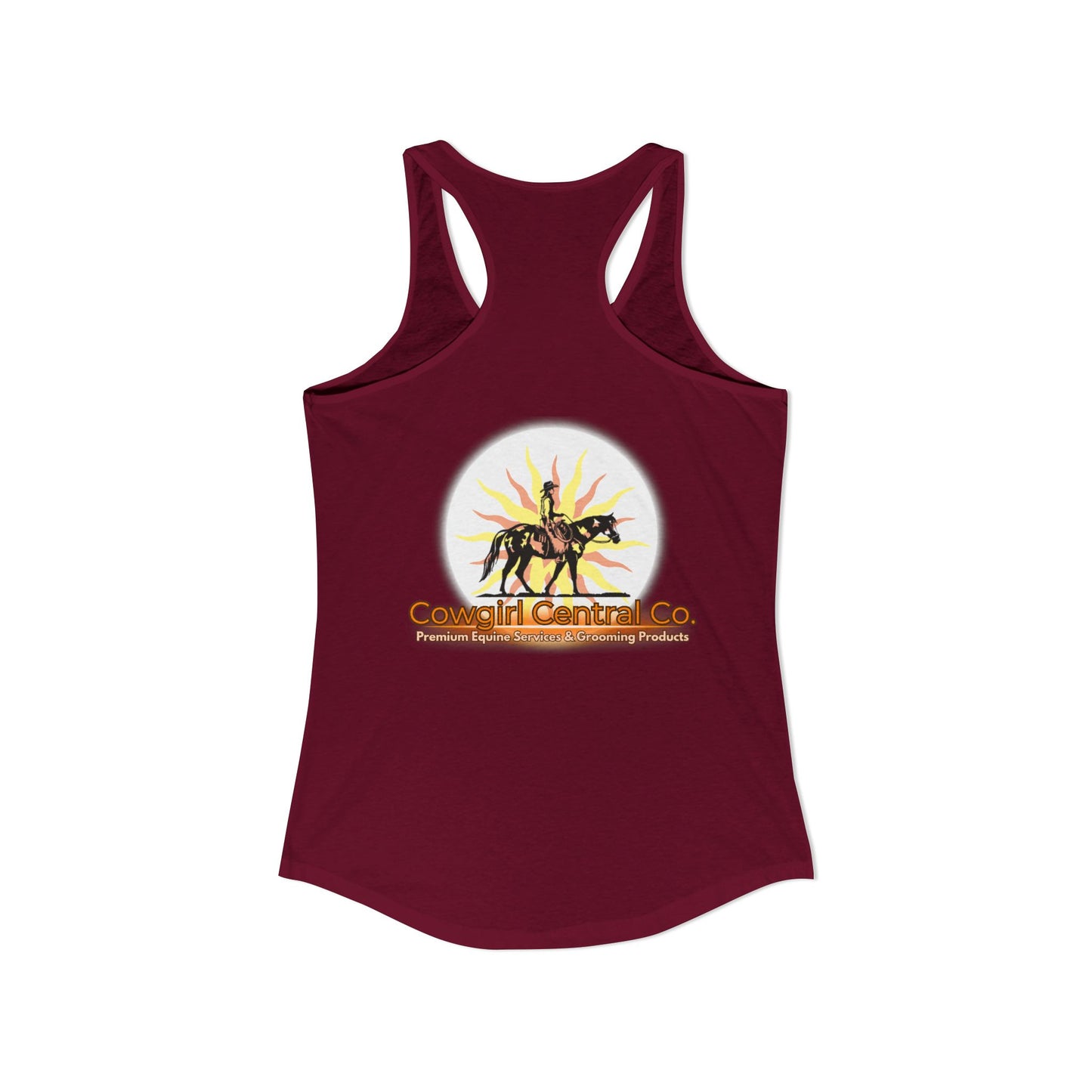 Cowgirl Central Co. Racerback Tank