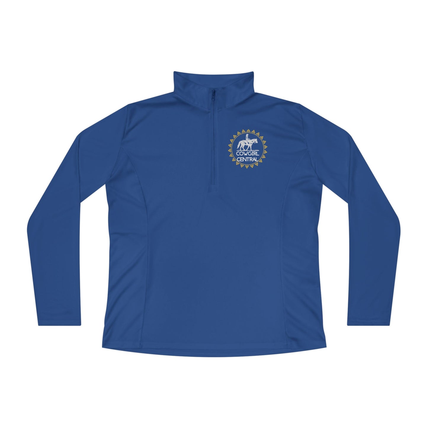 Cowgirl Central Co. Quarter-Zip Pullover