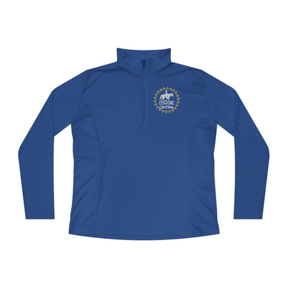 Cowgirl Central Co. Quarter-Zip Pullover