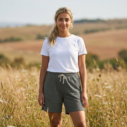 Cowgirl Central Co. Branded Cotton Shorts