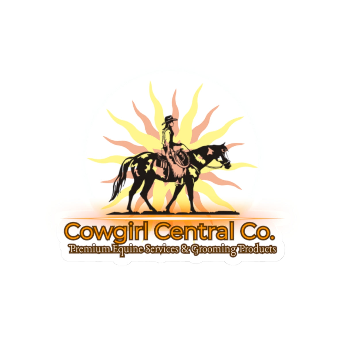 Cowgirl Central Co. Stickers