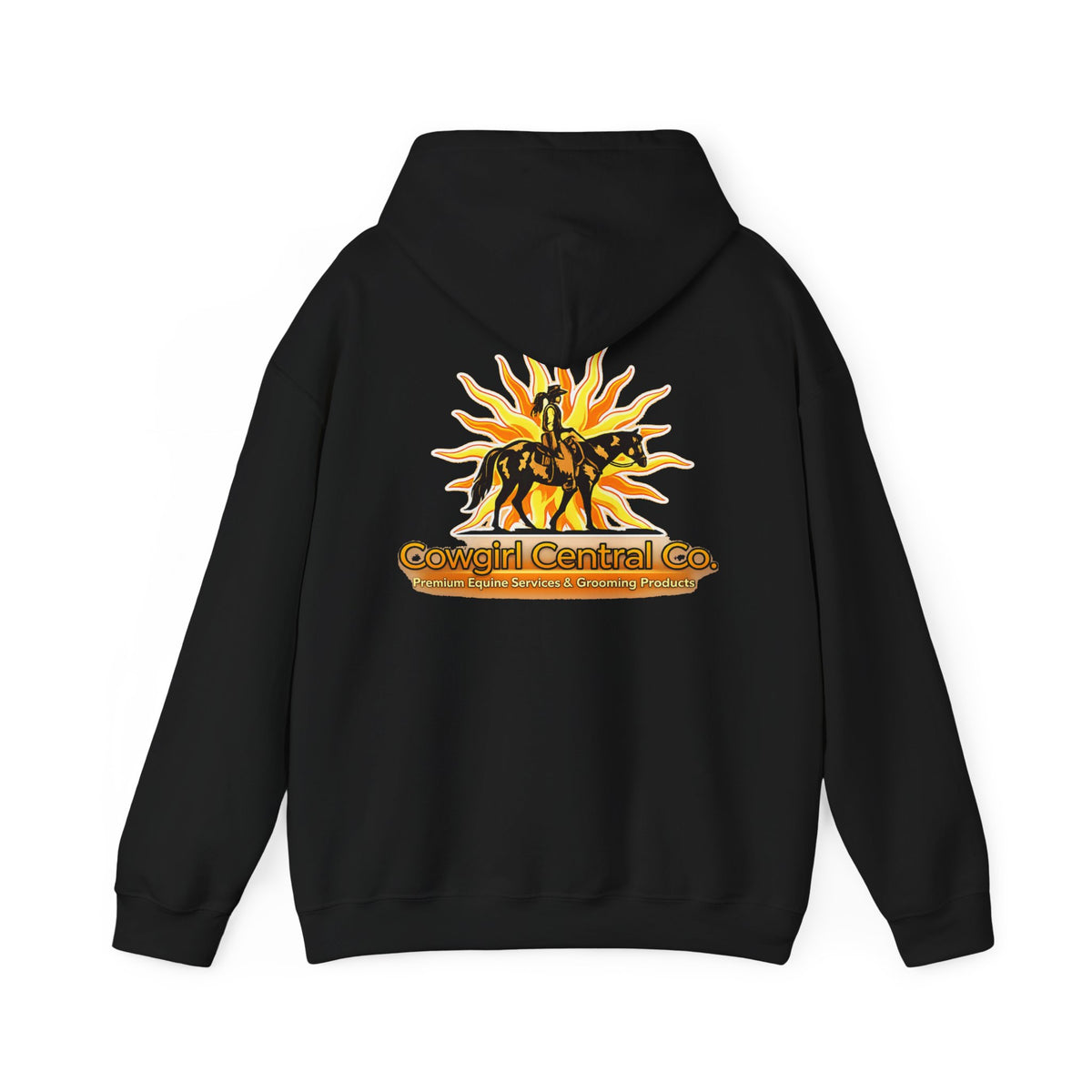 Cowgirl Central Co. - Branded Heavy Blend Hooded Sweatshirt