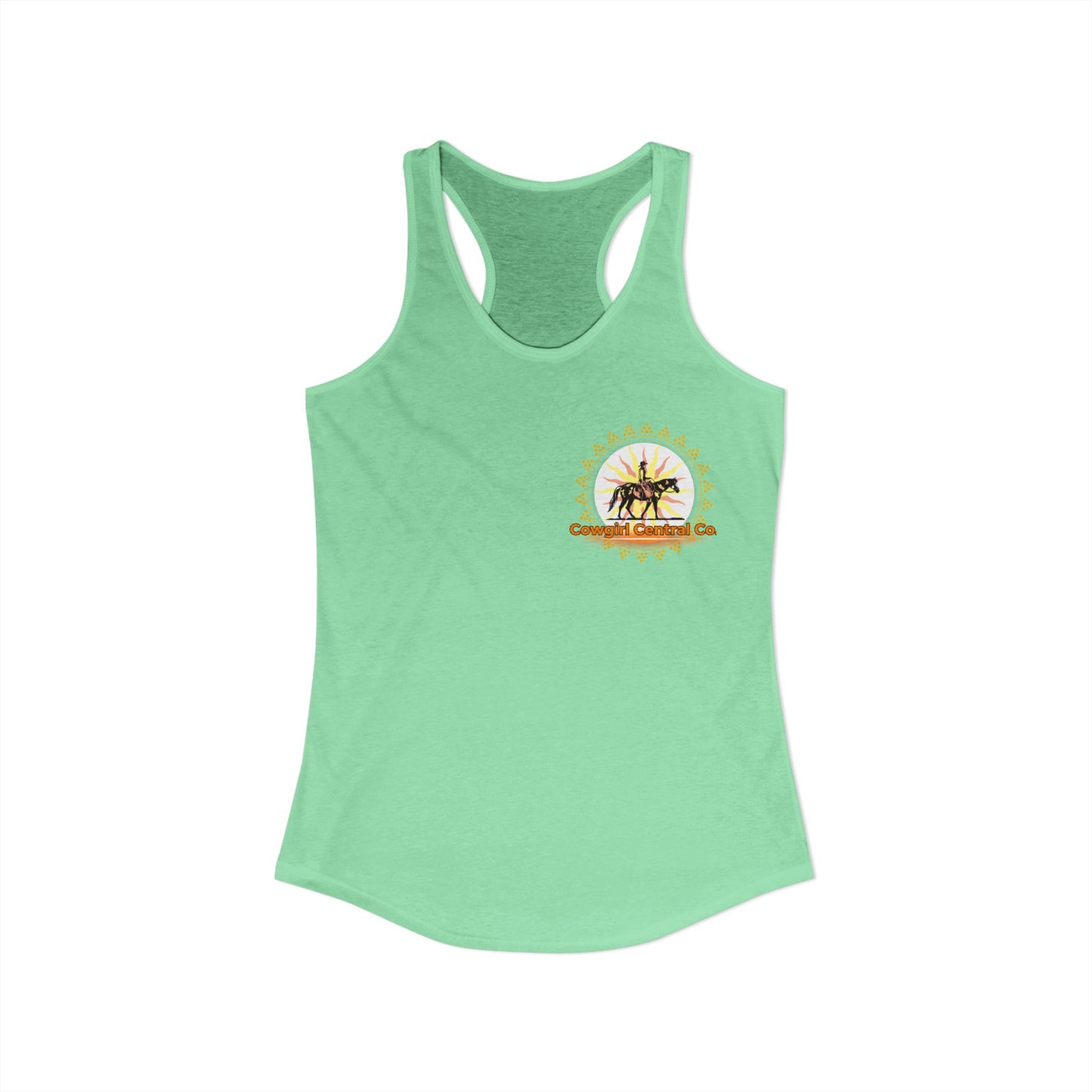 Cowgirl Central Co. Racerback Tank