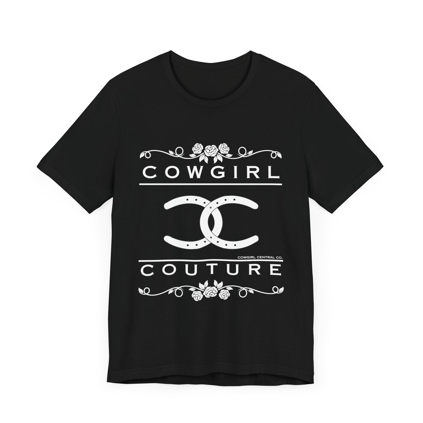 Cowgirl Couture - Short Sleeve TShirt - Rodeo Shirt - Comfort Colors Shirt - Cowgirl Fashion