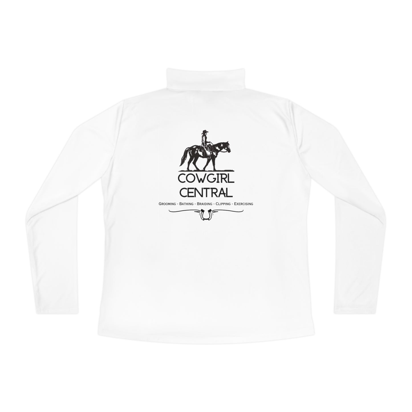 Cowgirl Central Co. Quarter-Zip Pullover