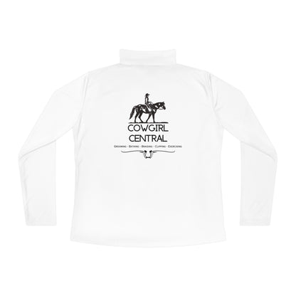 Cowgirl Central Co. Quarter-Zip Pullover