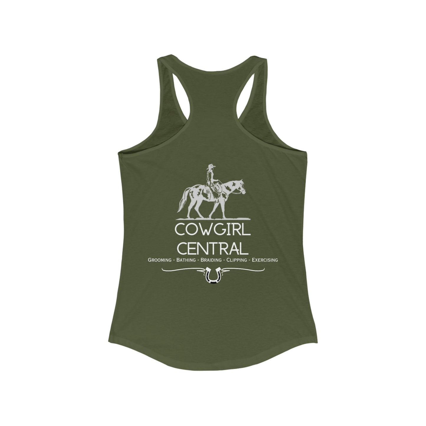 Cowgirl Central Co. Women's Racerback Tank