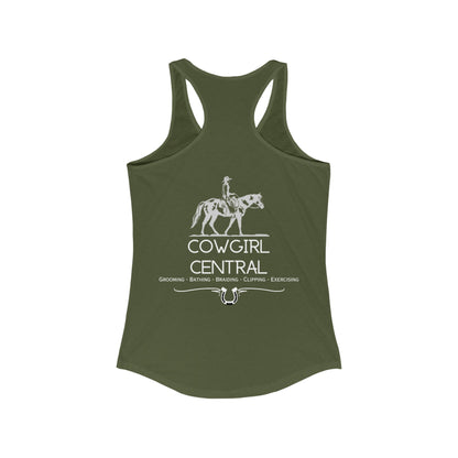 Cowgirl Central Co. Women's Racerback Tank