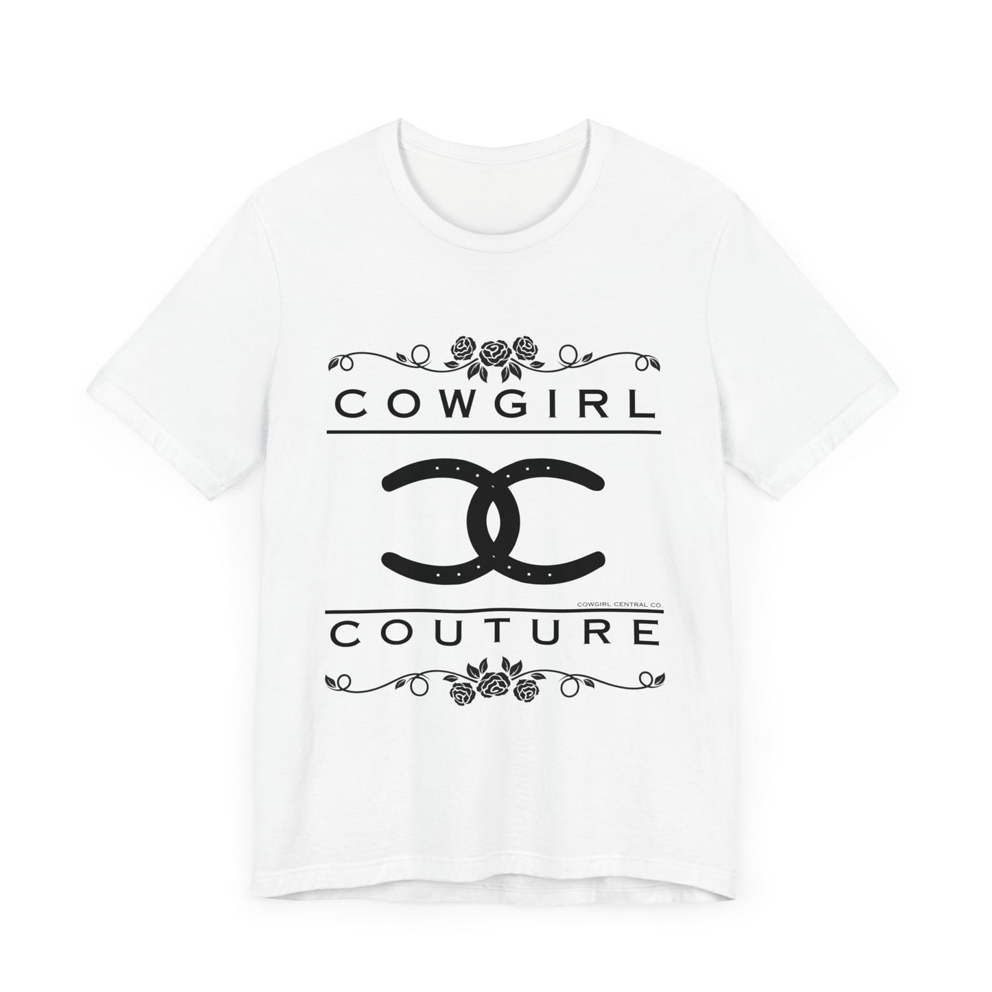 Cowgirl Couture - Short Sleeve TShirt - Rodeo Shirt - Comfort Colors Shirt - Cowgirl Fashion