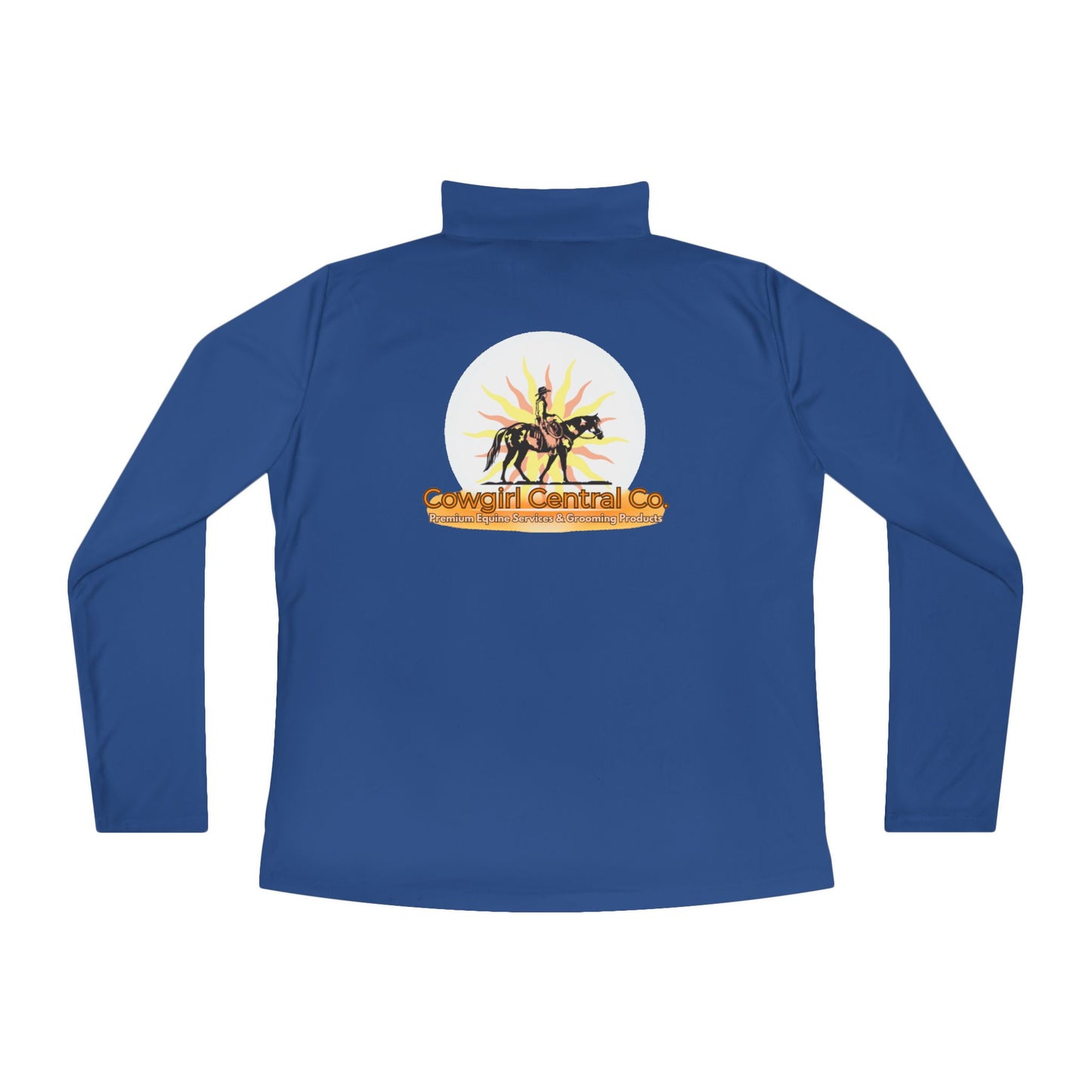 Cowgirl Central Co. Quarter-Zip Pullover