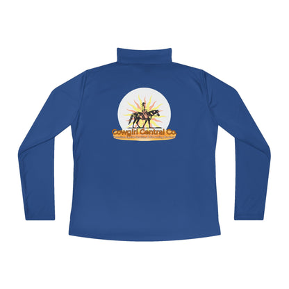 Cowgirl Central Co. Quarter-Zip Pullover