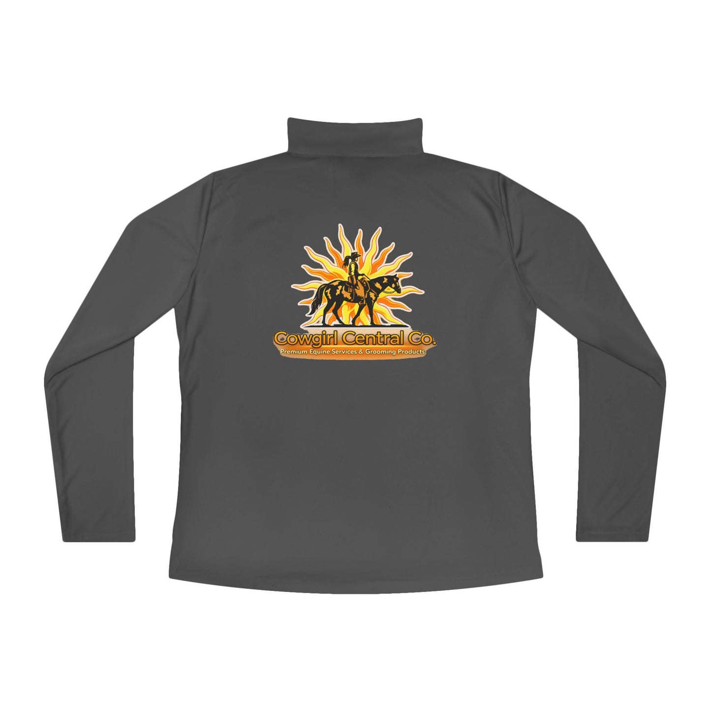 Cowgirl Central Co. Quarter-Zip Pullover