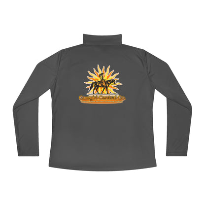 Cowgirl Central Co. Quarter-Zip Pullover
