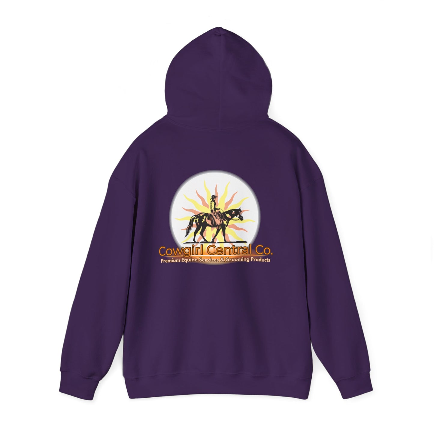 Cowgirl Central Co. - Branded Heavy Blend Hooded Sweatshirt