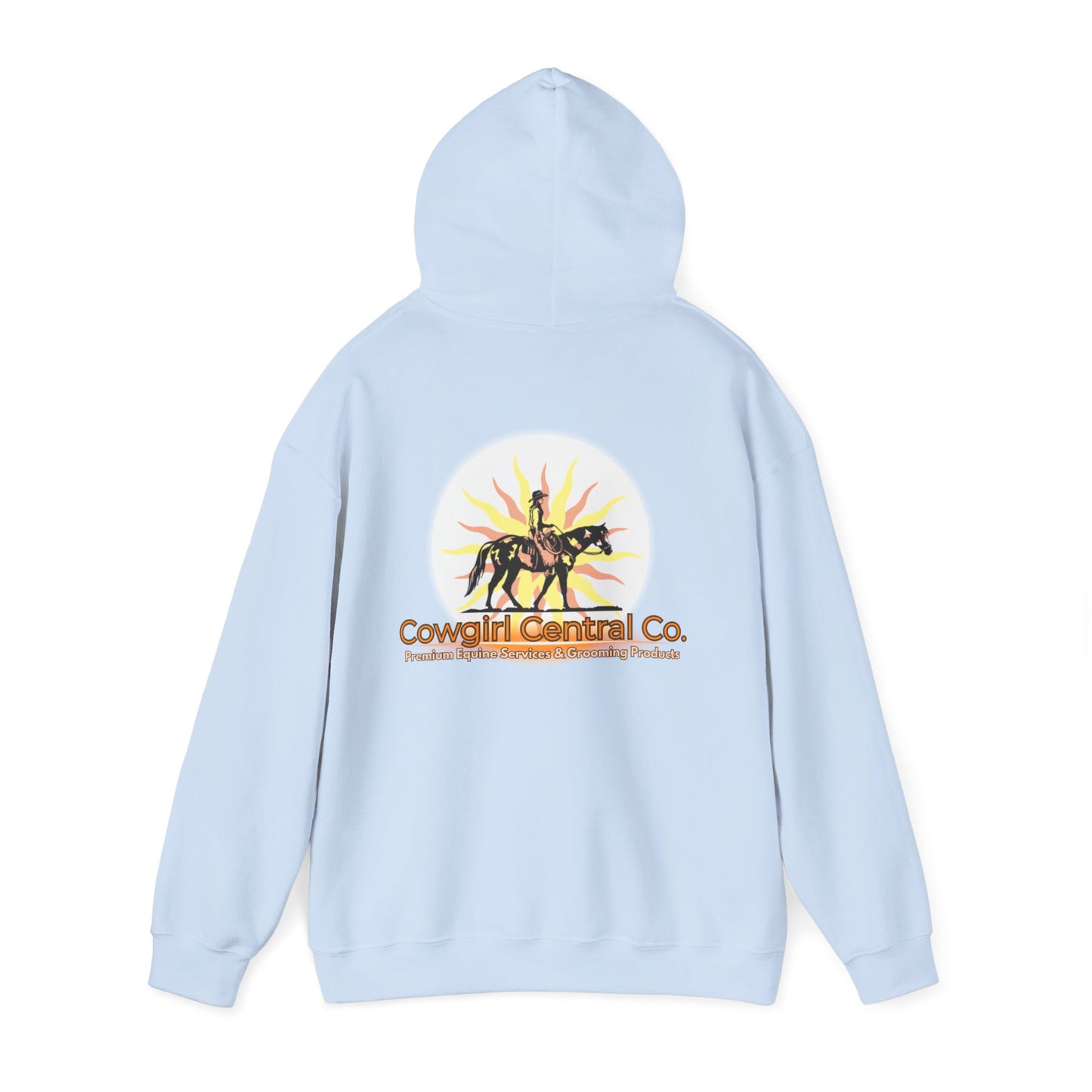 Cowgirl Central Co. - Branded Heavy Blend Hooded Sweatshirt