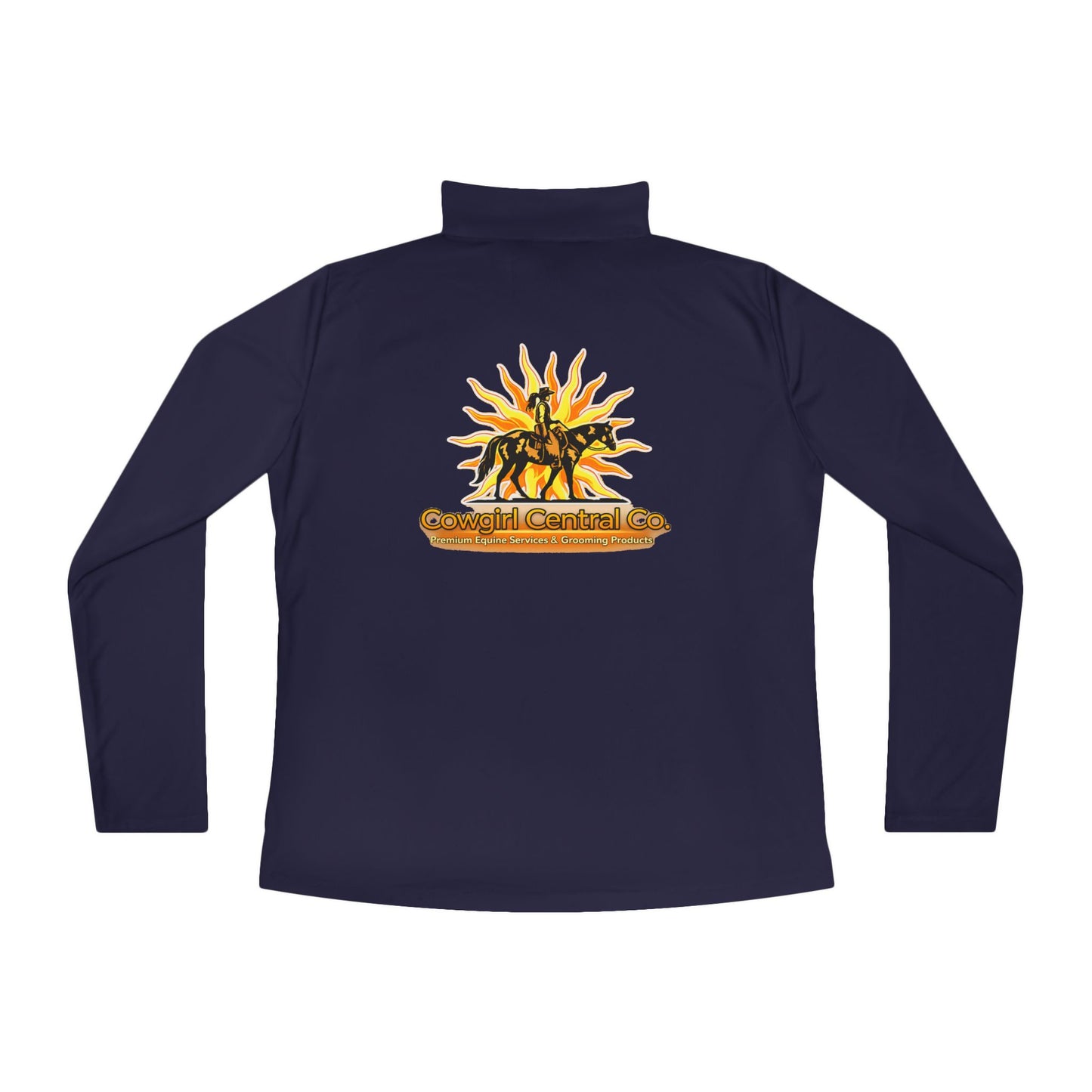 Cowgirl Central Co. Quarter-Zip Pullover