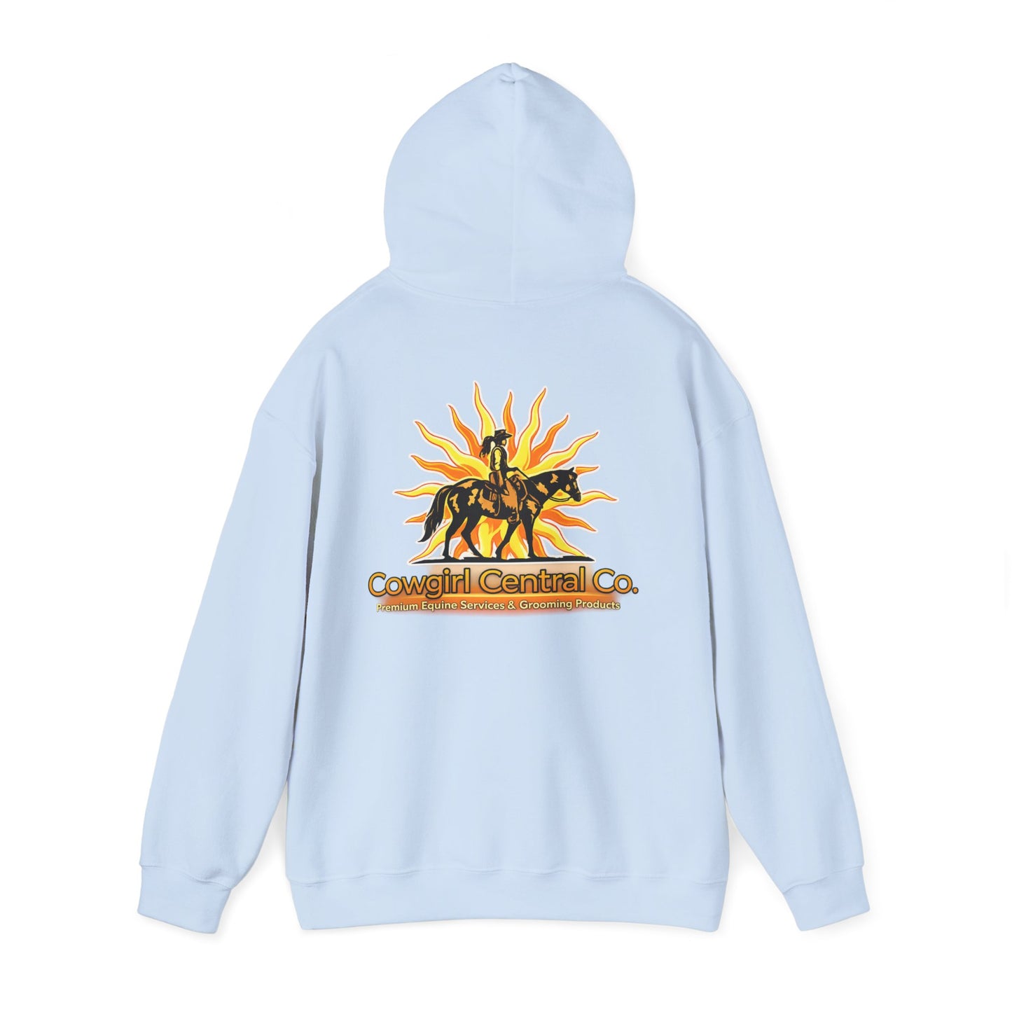 Cowgirl Central Co. - Branded Heavy Blend Hooded Sweatshirt