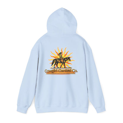 Cowgirl Central Co. - Branded Heavy Blend Hooded Sweatshirt