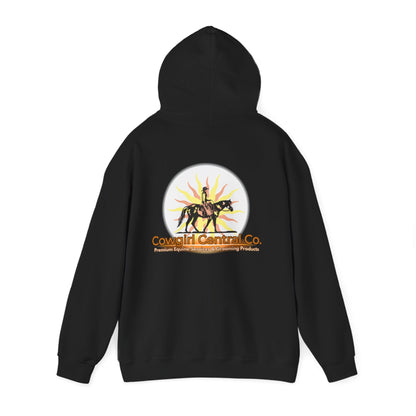 Cowgirl Central Co. - Branded Heavy Blend Hooded Sweatshirt