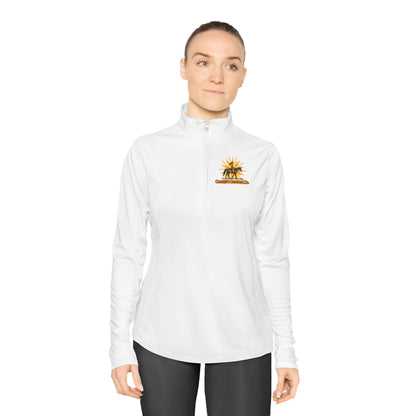 Cowgirl Central Co. Quarter-Zip Pullover