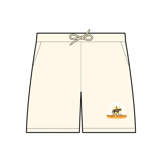 Cowgirl Central Co. Branded Cotton Shorts