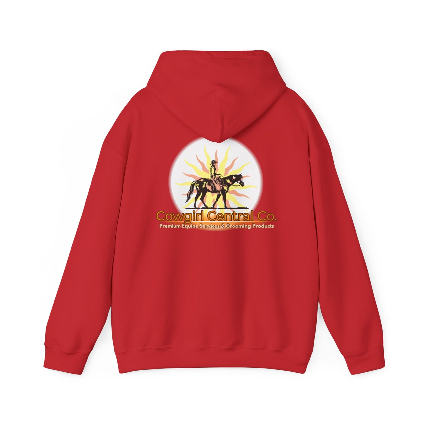 Cowgirl Central Co. - Branded Heavy Blend Hooded Sweatshirt