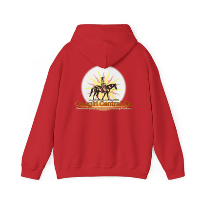 Cowgirl Central Co. - Branded Heavy Blend Hooded Sweatshirt