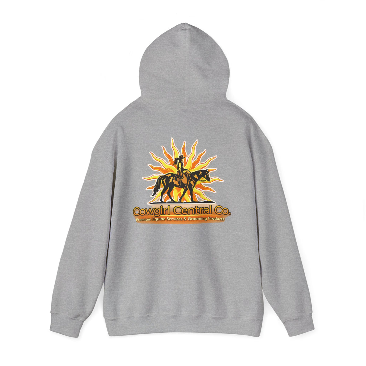 Cowgirl Central Co. - Branded Heavy Blend Hooded Sweatshirt