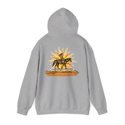 Cowgirl Central Co. - Branded Heavy Blend Hooded Sweatshirt