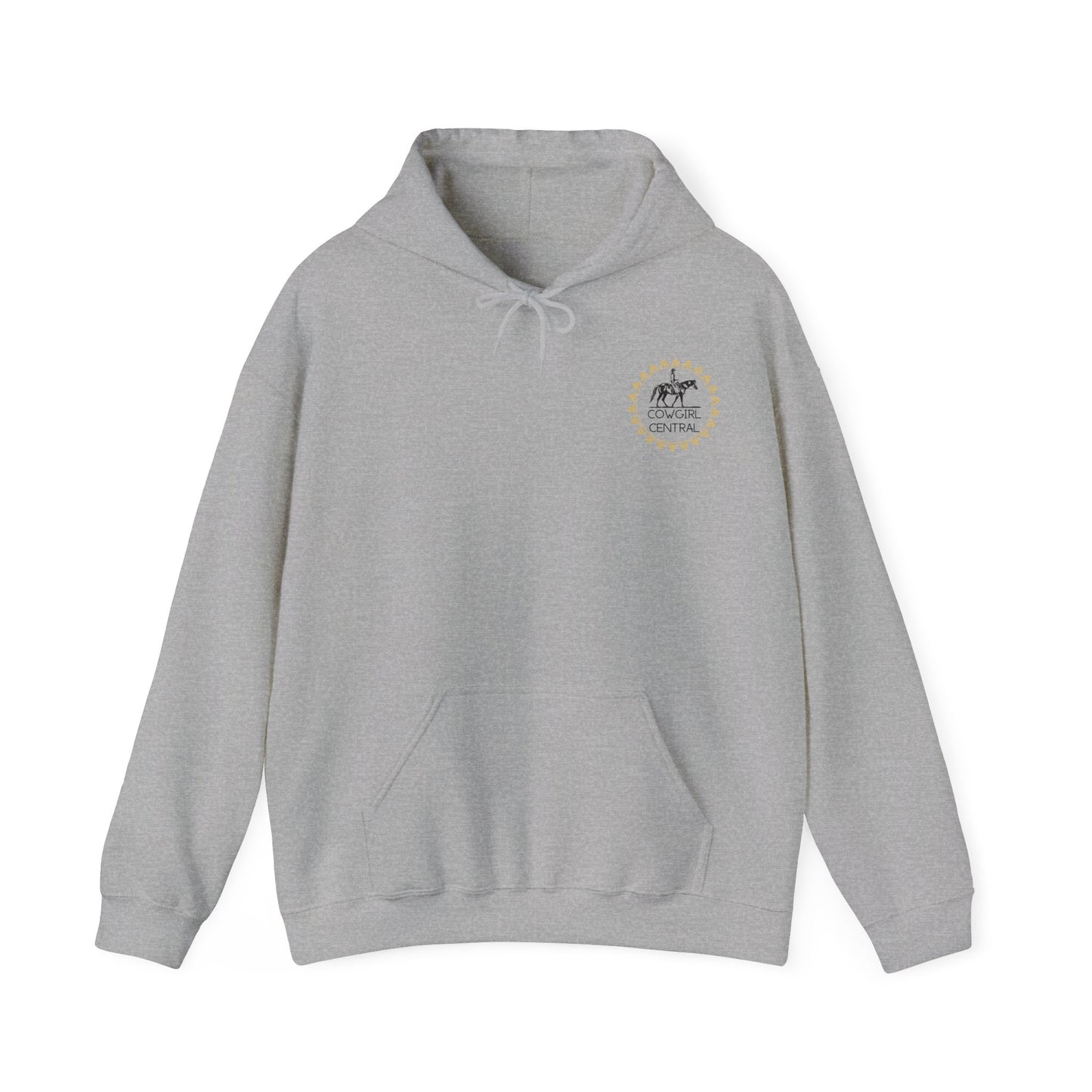 Cowgirl Central Co. - Branded Heavy Blend™ Hooded Sweatshirt