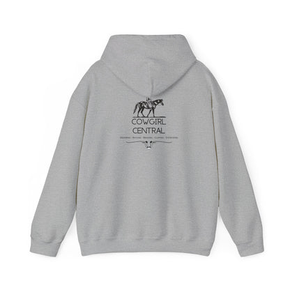 Cowgirl Central Co. - Branded Heavy Blend™ Hooded Sweatshirt