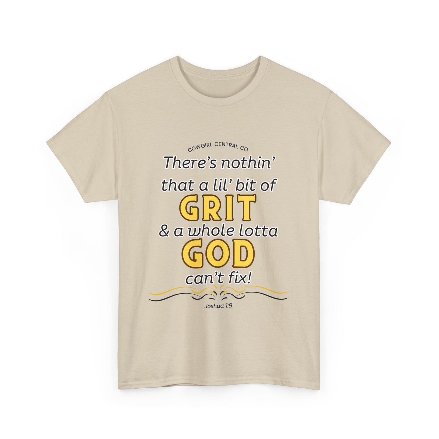 GRIT & GOD Cotton Tee