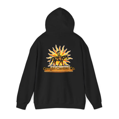 Cowgirl Central Co. - Branded Heavy Blend Hooded Sweatshirt